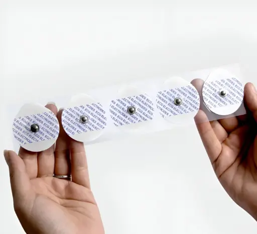 Spandan ECG Electrodes Adhesive Pads for Spandan ECG 50 pieces (Pack Of 50 Electrodes)